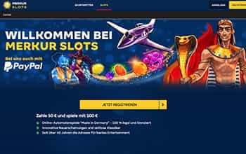 Merkur Slots Promotionen.