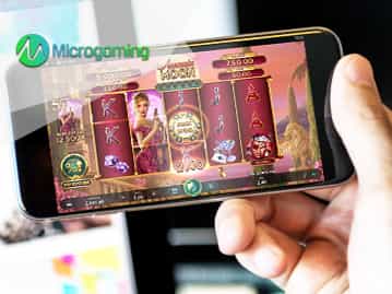 Ein Slot auf einem Smartphone.