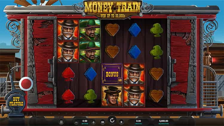 Money Train kostenlos spielen mit der Demo.