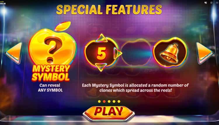 Mystery Reels Gewinntabelle 2