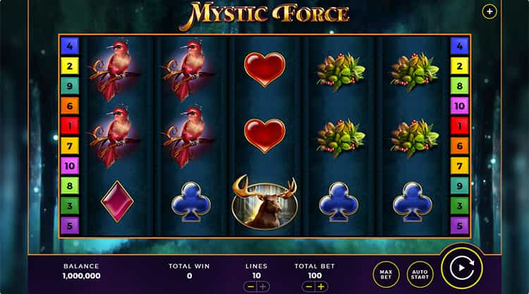 Mystic Force kostenlos spielen mit der Demo.