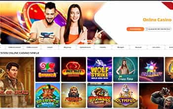 NetBet Homepage.