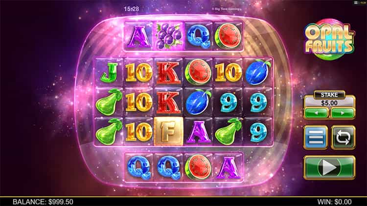 Opal Fruits kostenlos spielen mit der Demo.