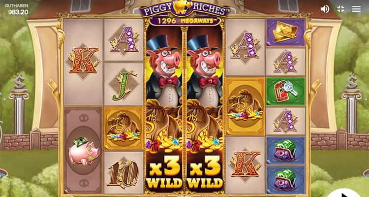 Piggy Riches Megaways Gameplay