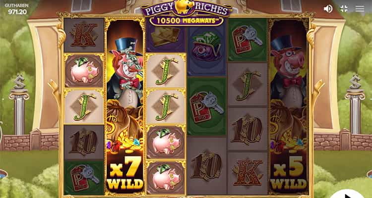Piggy Riches Megaways Wild