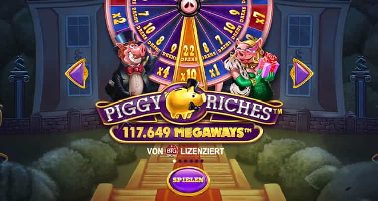 Piggy Riches Megaways Gewinntabelle