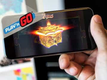 Ein Slot auf einem Smartphone.