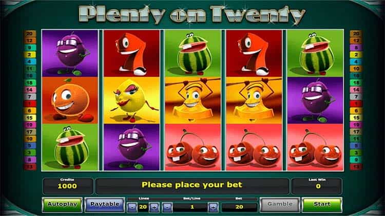 Plenty on Twenty Demo