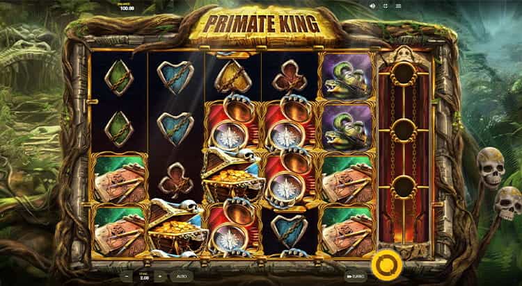 Primate King kostenlos spielen mit der Demo.