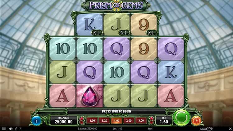 Prism of Gems kostenlos spielen mit der Demo.