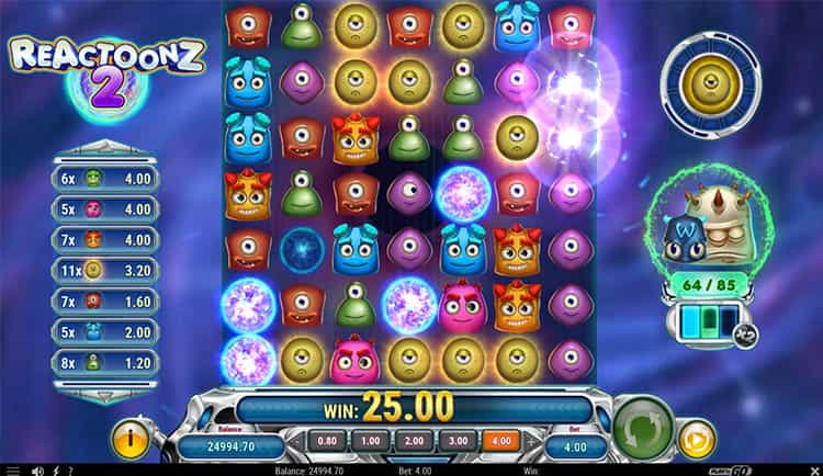 Reactoonz 2 Gameplay