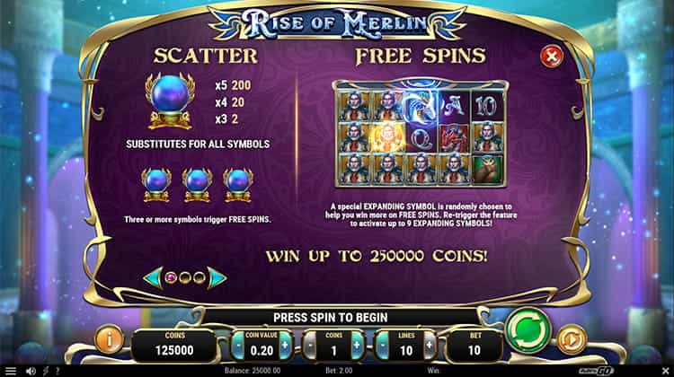 Rise of Merlin Freispiele