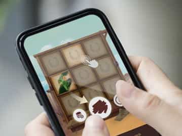 Rubbellose auf dem Handy rubbeln