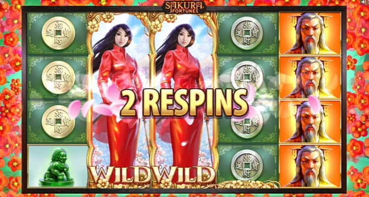 Sakura Fortune Bonusspiel