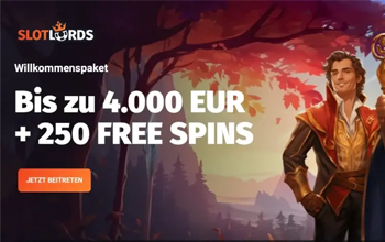 SlotLords Casino Bonusaktionen.