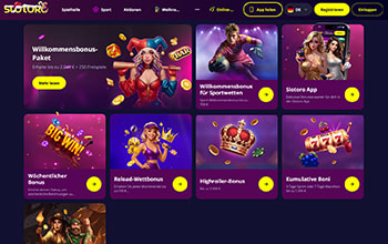 Slotoro Willkommensbonus