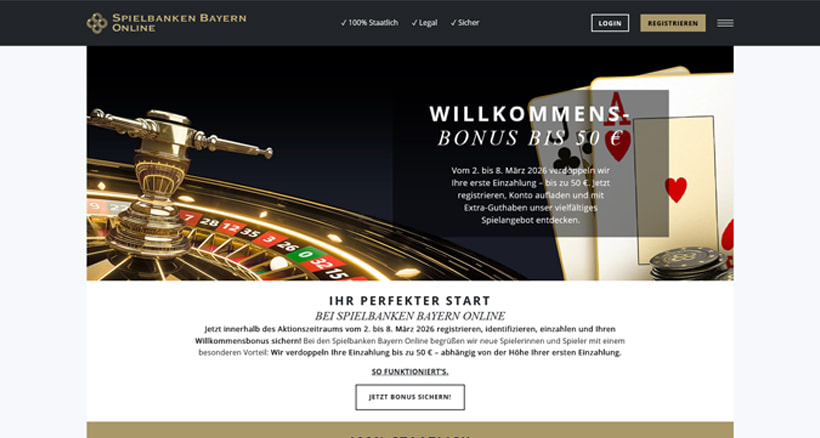 Spielbanken Bayern Online Bonus