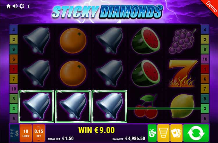 Sticky Diamonds Gameplay
