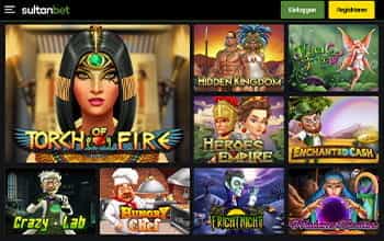 SultanBet Casino Spiele
