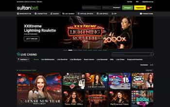 SultanBet Live Casinospiele