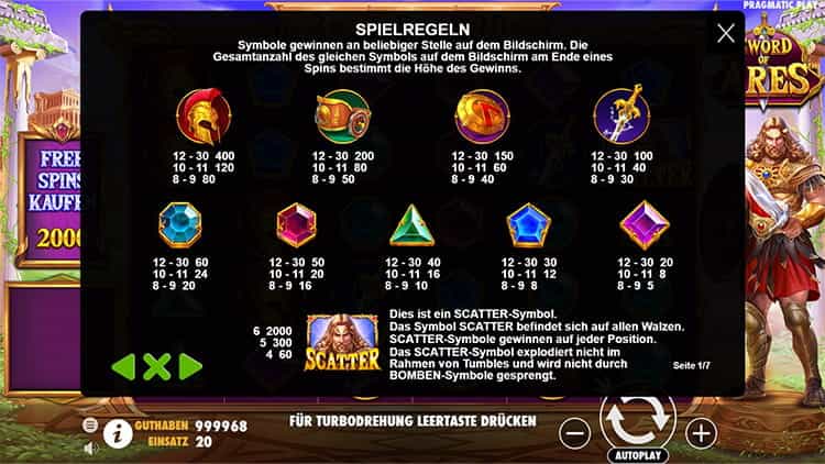 Sword of Ares Scatter