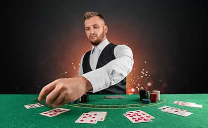 Tischspiele und Live Dealer Spiele