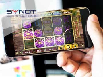 Ein Slot auf einem Smartphone.