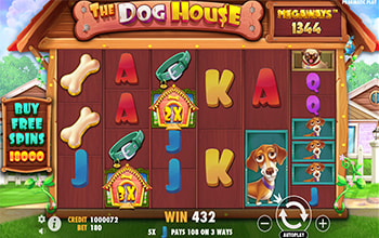 The Dog House Megaways Homepage