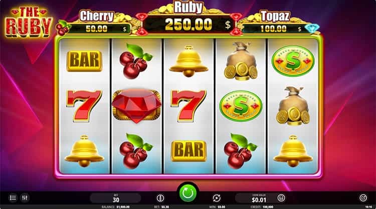 The Ruby kostenlos spielen mit der Demo.