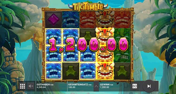 Tiki Tumble Bonusspiel