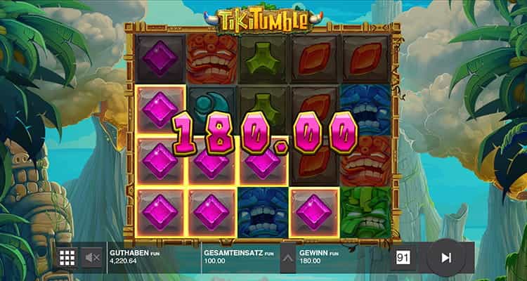 Tiki Tumble Gameplay