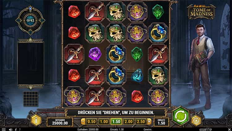 Tome of Madness kostenlos spielen mit der Demo.