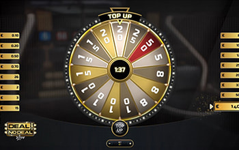 Deal or No Deal Live Top-Up Rad