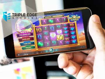 Ein Slot auf einem Smartphone.