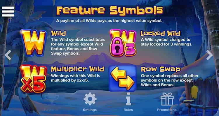 Western Gold Megaways Feature Symbols