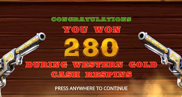 Western Gold Megaways Freispiele