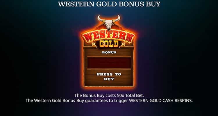 Western Gold Megaways Bonus Buy