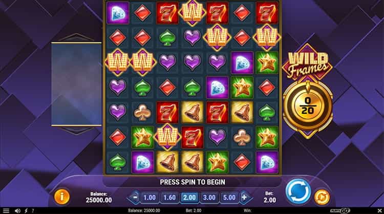 Wild Frames kostenlos spielen mit der Demo.