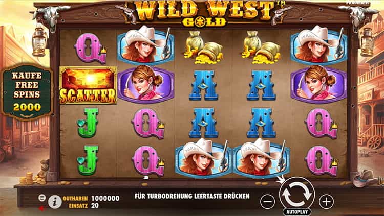 Wild West Gold Demo