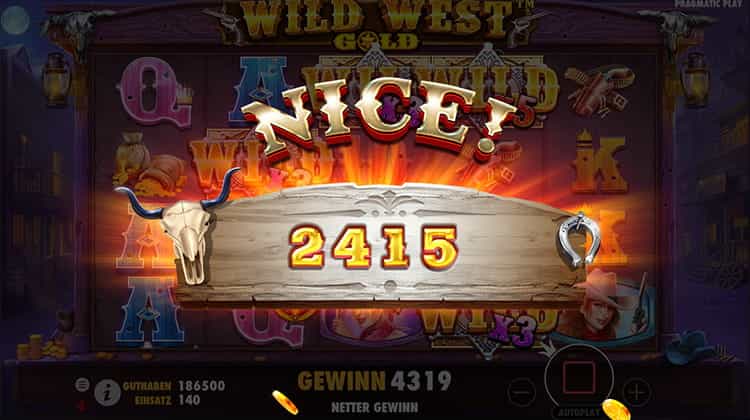 Wild West Gold Bonusspiel
