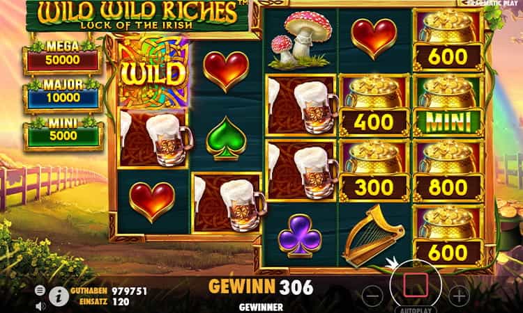 Wild Wild Riches Freispiele