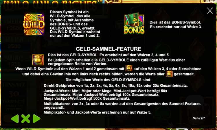 Wild Wild Riches Gameplay