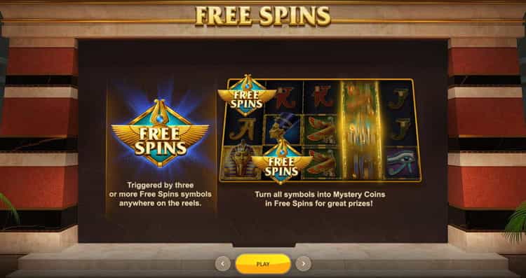  Wings of Ra Gewinntabelle 2