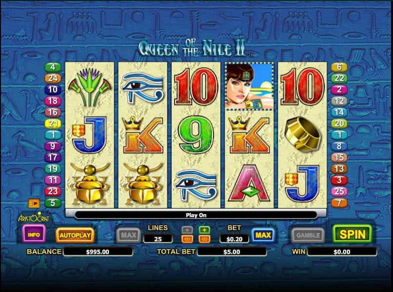 Queen of the Nile II von Aristocrat Queen of the Nile II Online Slot