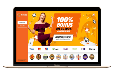 Betano Casino Screenshot
