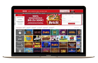 Betclic Casino Screenshot