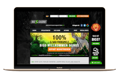 Big5 Casino Screenshot
