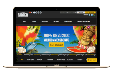 Casino Sieger Screenshot