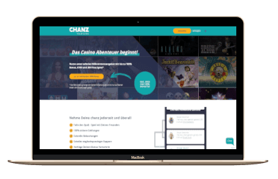 Chanz Casino Screenshot