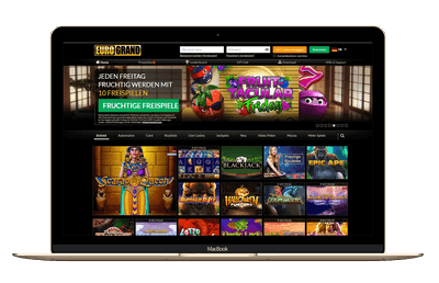 EuroGrand Casino Screenshot